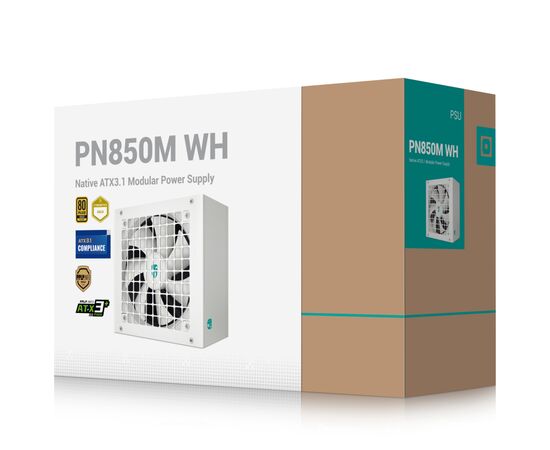 Блок живлення Deepcool 850W PN850M White GamerStorm (R-PN850M-FC0W-JGEU), зображення 10