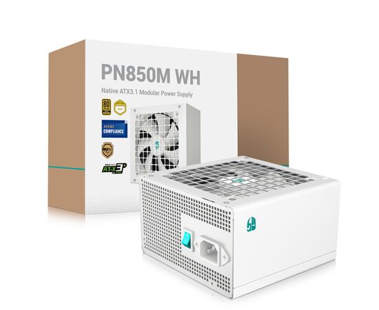 Блок живлення Deepcool 850W PN850M White GamerStorm (R-PN850M-FC0W-JGEU), зображення 9