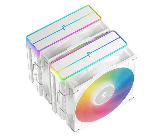 Кулер для корпуса Deepcool AG620 WH ARGB V2 (R-AG620-WHAMMN-GJD), изображение 2 Кулер для корпуса Deepcool AG620 WH ARGB V2 (R-AG620-WHAMMN-GJD), изображение 2