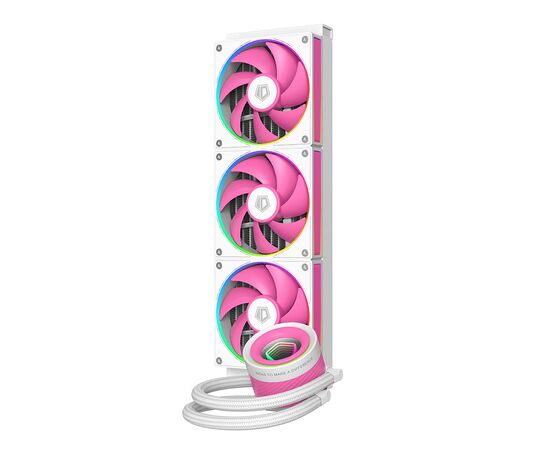 Система жидкостного охлаждения ID-Cooling FX360 INF Pink (FX360 INF PINK), изображение 3 Система жидкостного охлаждения ID-Cooling FX360 INF Pink (FX360 INF PINK), изображение 3