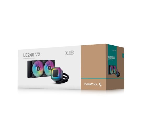 Система жидкостного охлаждения Deepcool LE240 V2 (R-LE240-BKAMMC-G-2), изображение 6 Система жидкостного охлаждения Deepcool LE240 V2 (R-LE240-BKAMMC-G-2), изображение 6