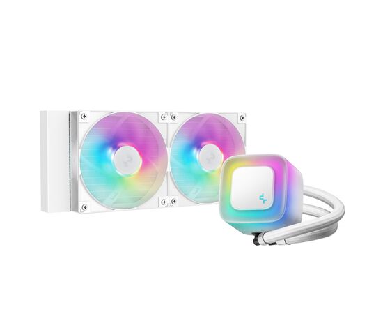 Система рідинного охолодження Deepcool LE240 WH V2 (R-LE240-WHAMMN-G-2)