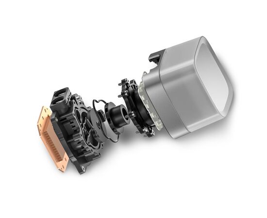 Система жидкостного охлаждения Deepcool LP360 ARGB White (R-LP360-WHMSMC-G-1), изображение 5 Система жидкостного охлаждения Deepcool LP360 ARGB White (R-LP360-WHMSMC-G-1), изображение 5
