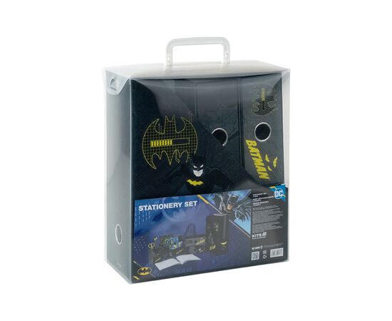 Настольный набор Kite DC Comics 4 предмета, картон (DC25-357), изображение 2 Настольный набор Kite DC Comics 4 предмета, картон (DC25-357), изображение 2