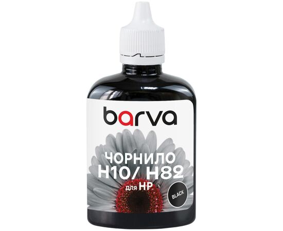 Чорнило Barva HP 10/13/82/88 100ml black, water-soluble (H10-668)