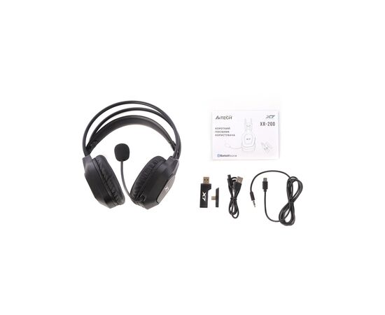 Навушники A4Tech XR-200 Black (4711421001410), зображення 6 Навушники A4Tech XR-200 Black (4711421001410), зображення 6