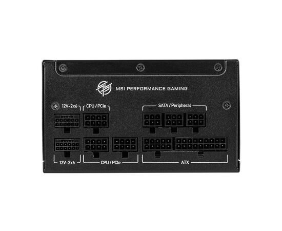 Блок питания MSI 1250W (MPG A1250GS PCIE5), изображение 2 Блок питания MSI 1250W (MPG A1250GS PCIE5), изображение 2