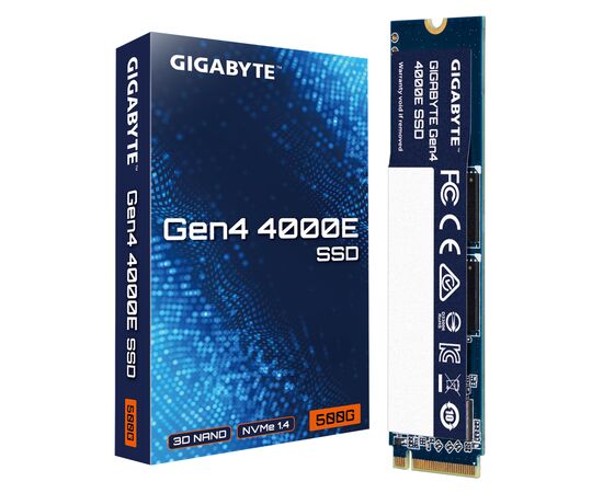Накопитель SSD M.2 2280 500GB GIGABYTE (G440E500G), изображение 5 Накопитель SSD M.2 2280 500GB GIGABYTE (G440E500G), изображение 5