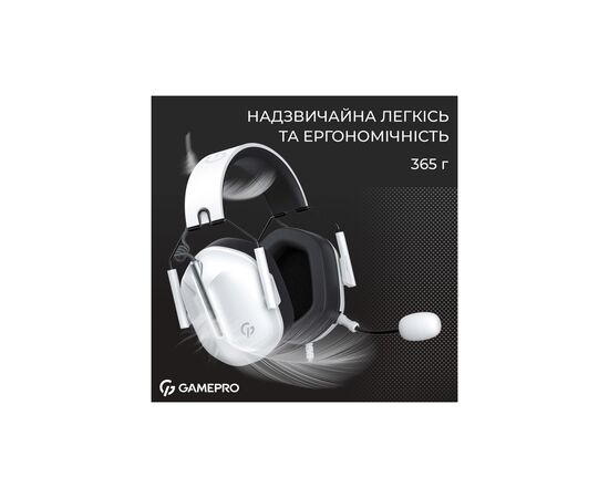 Наушники GamePro Genesis Hunter White (HS1350W), изображение 8 Наушники GamePro Genesis Hunter White (HS1350W), изображение 8