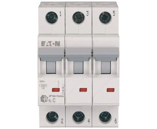 Автоматический выключатель Eaton 3-п. С 32А HL 4.5кА, изображение 2