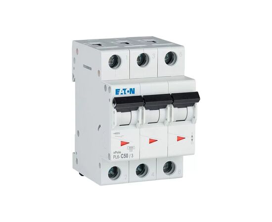 Автоматический выключатель Eaton 3-п. М3 С 50А PL6 6кА