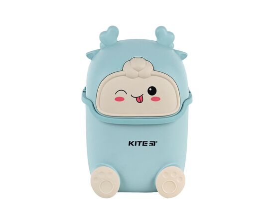 Кошик для паперів Kite Настільний контейнер для сміття, блакитний (K24-009-4)