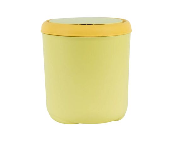 Корзина для бумаг Kite Настольный контейнер для мусора, желтый (K24-011-2), изображение 2 Корзина для бумаг Kite Настольный контейнер для мусора, желтый (K24-011-2), изображение 2