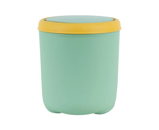 Корзина для бумаг Kite Настольный мусорный контейнер, зеленый (K24-011-1), изображение 2 Корзина для бумаг Kite Настольный мусорный контейнер, зеленый (K24-011-1), изображение 2