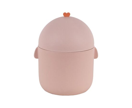 Кошик для паперів Kite Настільний контейнер для сміття, персиковий (K24-010-2), зображення 2 Кошик для паперів Kite Настільний контейнер для сміття, персиковий (K24-010-2), зображення 2