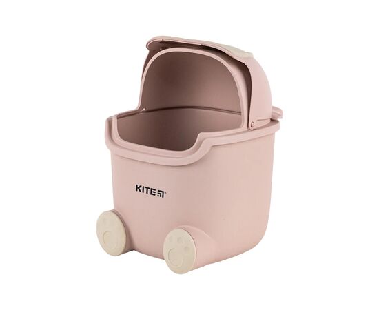 Корзина для бумаг Kite Настольный контейнер для мусора, розовый (K24-009-5), изображение 3