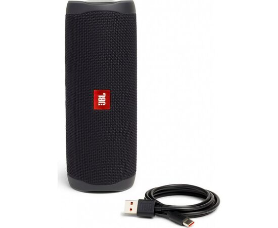 Акустическая система JBL Flip 5 Black (JBLFLIP5BLKEU), изображение 4 Акустическая система JBL Flip 5 Black (JBLFLIP5BLKEU), изображение 4