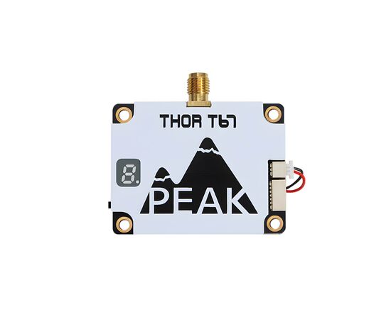 Видеопередатчик (VTX) Peakfpv THOR T67 3W 7G упаковка 320 шт. (T67BOX), изображение 2 Видеопередатчик (VTX) Peakfpv THOR T67 3W 7G упаковка 320 шт. (T67BOX), изображение 2