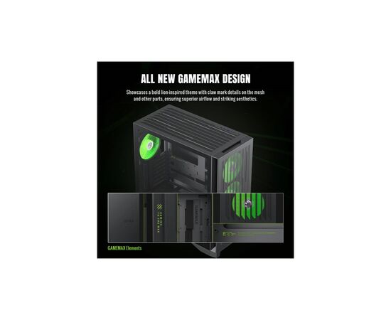 Корпус Gamemax LEADER 2 BK, изображение 10 Корпус Gamemax LEADER 2 BK, изображение 10