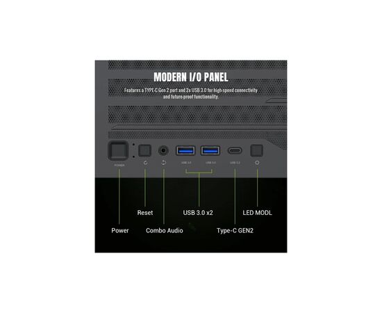 Корпус Gamemax LEADER 2 BK, изображение 6 Корпус Gamemax LEADER 2 BK, изображение 6