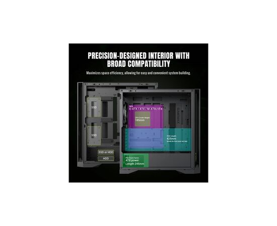 Корпус Gamemax LEADER 2 BK, изображение 8 Корпус Gamemax LEADER 2 BK, изображение 8