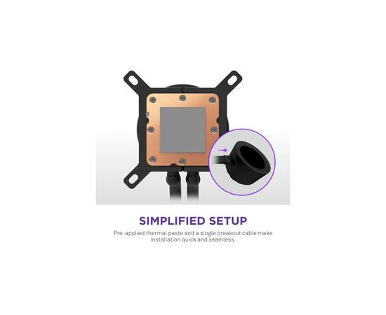 Система жидкостного охлаждения NZXT Kraken Plus V2 360mm AIO liquid cooler w/Displ (RL-KN360-B2), изображение 4 Система жидкостного охлаждения NZXT Kraken Plus V2 360mm AIO liquid cooler w/Displ (RL-KN360-B2), изображение 4