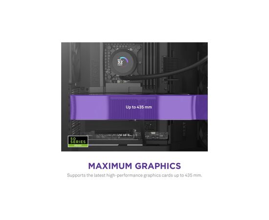 Корпус NZXT H9 Flow Dual-Chamber All Black (CM-H92FB-01), изображение 5 Корпус NZXT H9 Flow Dual-Chamber All Black (CM-H92FB-01), изображение 5