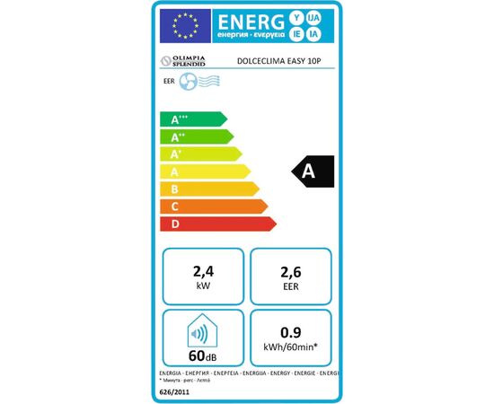 Кондиционер Olimpia Splendid DOLCECLIMA EASY 10 P (OS-2058), изображение 5 Кондиционер Olimpia Splendid DOLCECLIMA EASY 10 P (OS-2058), изображение 5