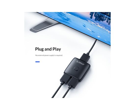 Разветвитель Orico HDMI 2.0 1x2, 4K (CA913510), изображение 10 Разветвитель Orico HDMI 2.0 1x2, 4K (CA913510), изображение 10