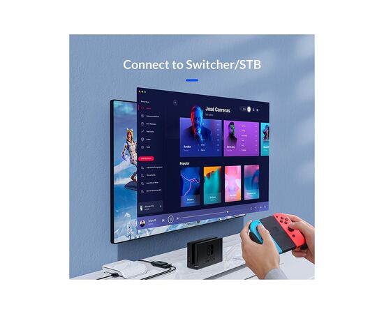Разветвитель Orico HDMI 2.0 1x2, 4K (CA913510), изображение 7 Разветвитель Orico HDMI 2.0 1x2, 4K (CA913510), изображение 7