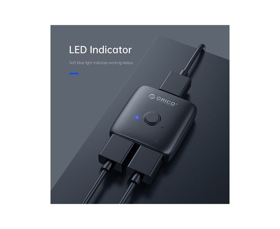 Разветвитель Orico HDMI 2.0 1x2, 4K (CA913510), изображение 9 Разветвитель Orico HDMI 2.0 1x2, 4K (CA913510), изображение 9