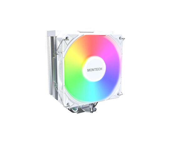Кулер до процесора MONTECH NX400 ARGB (W), зображення 2 Кулер до процесора MONTECH NX400 ARGB (W), зображення 2