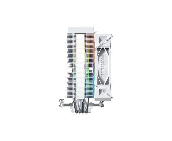 Кулер до процесора MONTECH NX400 ARGB (W), зображення 3 Кулер до процесора MONTECH NX400 ARGB (W), зображення 3