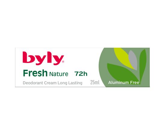 Дезодорант Byly Крем Fresh Nature Без солей алюминия Защита 72 часа 25 мл (8411104004610)