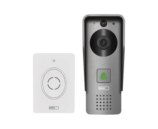 Відеодомофон EMOS GoSmart video Wi-Fi (H4031), зображення 2 Відеодомофон EMOS GoSmart video Wi-Fi (H4031), зображення 2