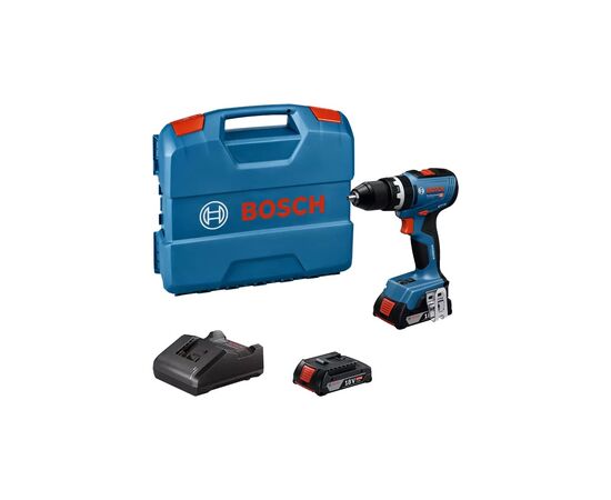 Шуруповерт Bosch Professional GSB 18V-65 18В 2х2Агод 3165Нм 0-2100обхв ЗП GAL18V-20 кейс 1.12 (0.601.9N3.100)