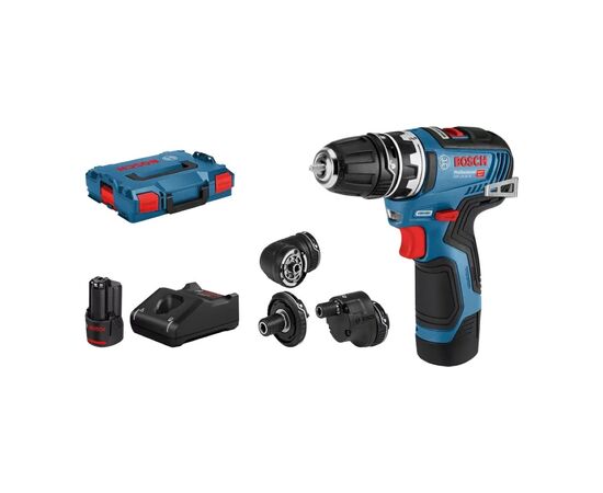 Шуруповерт Bosch Professional GSR 12V-35 FC 18В 2х3.0Агод 20350Нм 01750обхв кейс L-Boxx 2.1к (0.601.9H3.000)