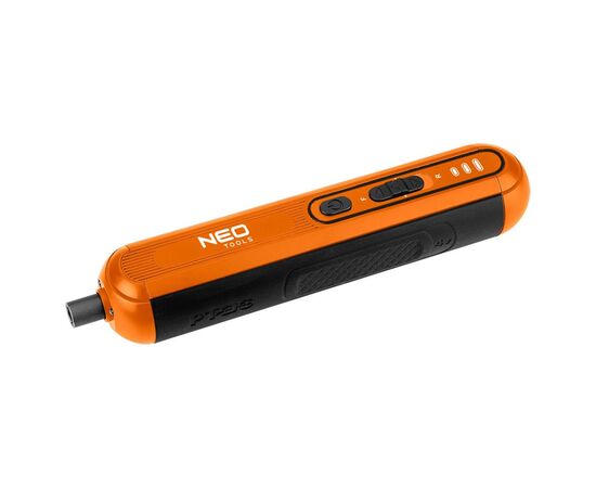 Отвертка аккумуляторная Neo Tools 4in1 1.5Ah, 4.5Нм, 230об/мин, 20 бит, кейс (04-199), изображение 5 Отвертка аккумуляторная Neo Tools 4in1 1.5Ah, 4.5Нм, 230об/мин, 20 бит, кейс (04-199), изображение 5