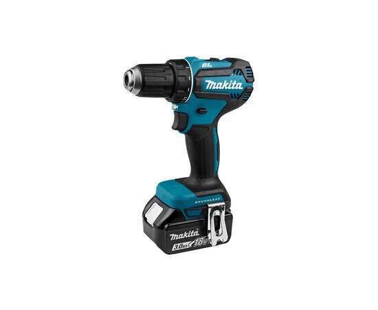 Шуруповерт Makita DDF485SFJ 18V, 3Ah, 27-50Нм 0-500/0-1900 об/мин, кейс (DDF485SFJ), изображение 2 Шуруповерт Makita DDF485SFJ 18V, 3Ah, 27-50Нм 0-500/0-1900 об/мин, кейс (DDF485SFJ), изображение 2