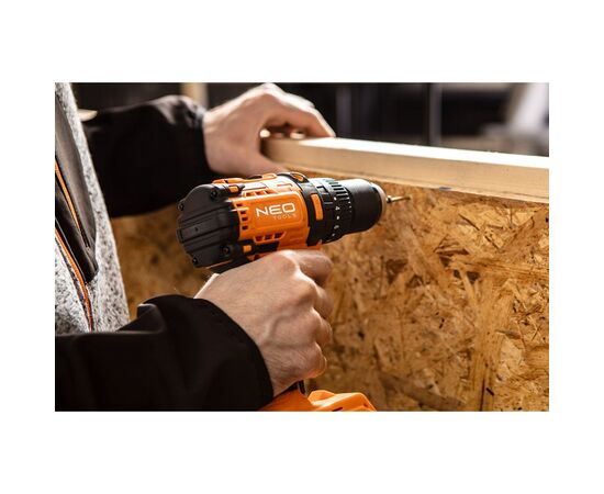 Шуруповерт Neo Tools Energy+ 18V, бесщеточный, 95Нм, 0-320/0-1700об/мин 1.2кг (без АКБ и ЗУ) (04-619), изображение 3 Шуруповерт Neo Tools Energy+ 18V, бесщеточный, 95Нм, 0-320/0-1700об/мин 1.2кг (без АКБ и ЗУ) (04-619), изображение 3