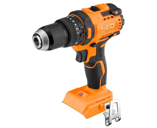 Шуруповерт Neo Tools Energy+ 18V, бесщеточный, 95Нм, 0-320/0-1700об/мин 1.2кг (без АКБ и ЗУ) (04-619), изображение 6 Шуруповерт Neo Tools Energy+ 18V, бесщеточный, 95Нм, 0-320/0-1700об/мин 1.2кг (без АКБ и ЗУ) (04-619), изображение 6