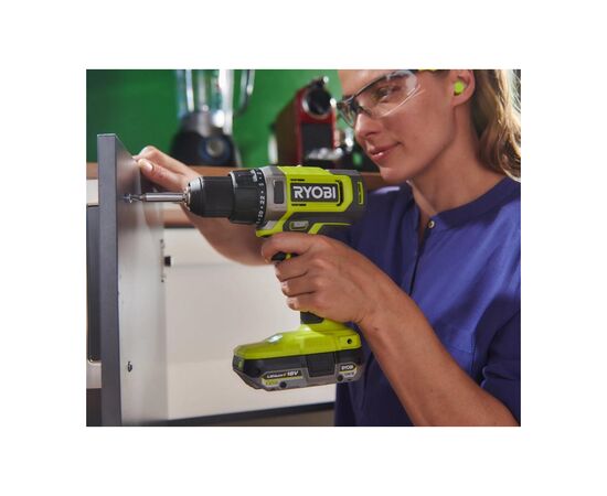 Шуруповерт Ryobi ONE+ RDD18-1C20S 18V, 1х2Ah, 52Нм, 450/1750об/мин, сумка (5133005519), изображение 6