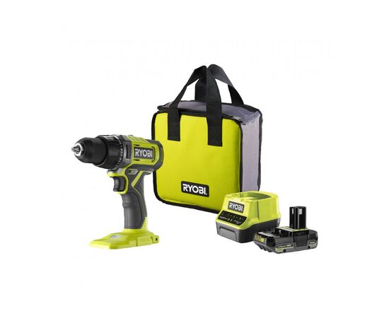 Шуруповерт Ryobi ONE+ RDD18-1C20S 18V, 1х2Ah, 52Нм, 450/1750об/мин, сумка (5133005519), изображение 8