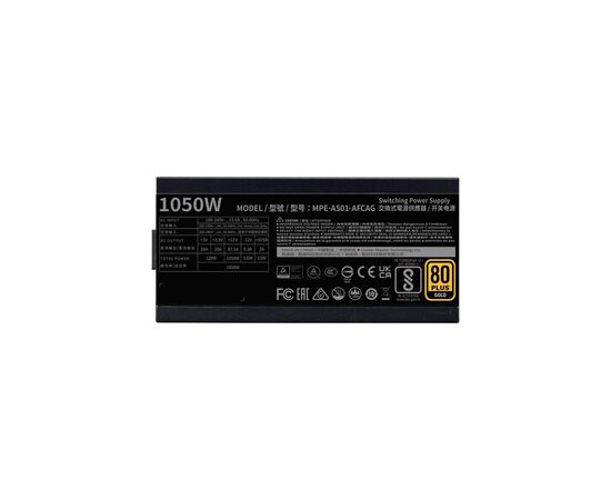 Блок питания CoolerMaster 1050W (MPE-A501-AFCAG-3EEU), изображение 10 Блок питания CoolerMaster 1050W (MPE-A501-AFCAG-3EEU), изображение 10