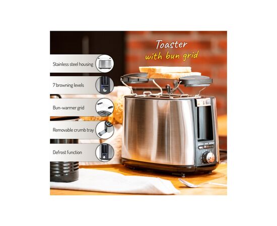 Тостер Adler AD 3214, изображение 9 Тостер Adler AD 3214, изображение 9