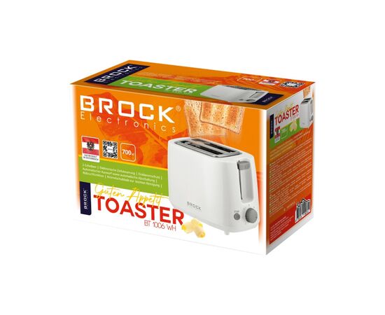 Тостер Brock BT 1006 WH, изображение 2 Тостер Brock BT 1006 WH, изображение 2