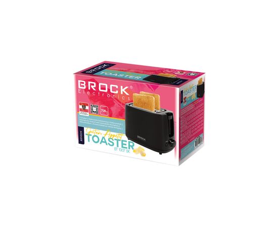 Тостер Brock BT 1007 BK, изображение 2 Тостер Brock BT 1007 BK, изображение 2