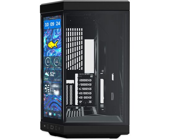 Корпус Hyte Y70 Touch Infinite Black (CS-HYTE-Y70TTI-BB), изображение 2 Корпус Hyte Y70 Touch Infinite Black (CS-HYTE-Y70TTI-BB), изображение 2