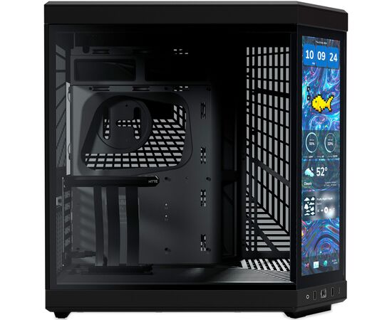 Корпус Hyte Y70 Touch Infinite Black (CS-HYTE-Y70TTI-BB), изображение 5 Корпус Hyte Y70 Touch Infinite Black (CS-HYTE-Y70TTI-BB), изображение 5