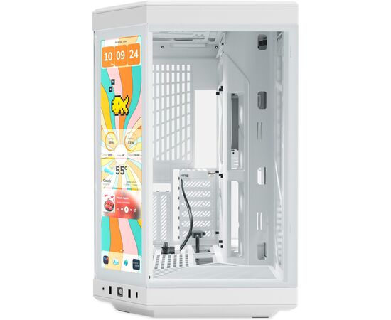 Корпус Hyte Y70 Touch Infinite Snow White (CS-HYTE-Y70TTI-WW), изображение 2 Корпус Hyte Y70 Touch Infinite Snow White (CS-HYTE-Y70TTI-WW), изображение 2